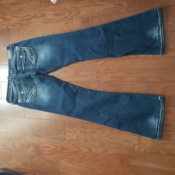 ✔BKE Sabrina Bootcut Buckle jeans sz 30x35 L1 - Picture 4 of 10